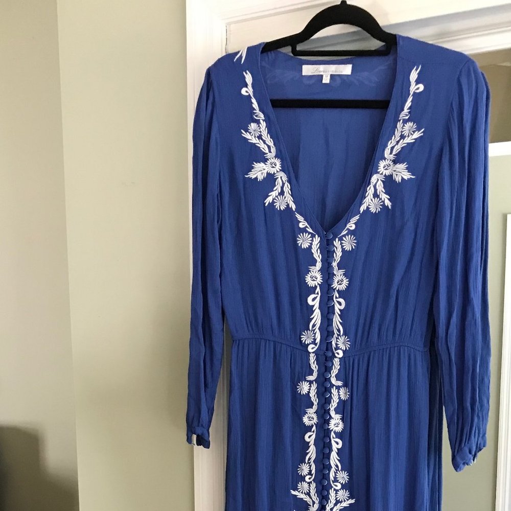 Lovers + Friends Long Cotton Dress